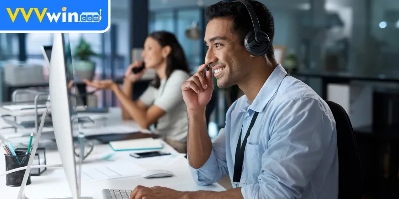 Giới thiệu Vvvwin – Nhà cái cá cược đỉnh cao cho người chơi 3 Đội ngũ hỗ trợ sẵn sàng giải đáp mọi thắc mắc nhanh chóng